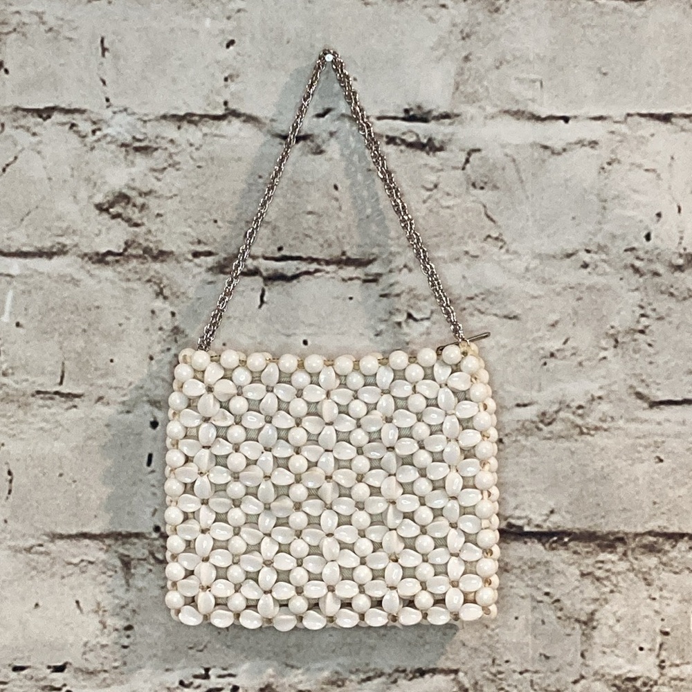 Vintage 1960s beaded handbag